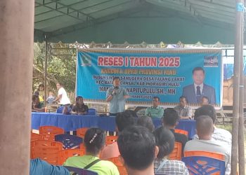 Reses di Batang Gansal,Anggota DPRD Riau Manahara Napitupulu SH MH Menjadi Secercah Harapan Pembangunan 