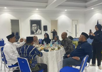 Waket DPRK Aceh Tengah Hamdan Hadiri Buka Puasa Bersama dan Santuni Anak Yatim di Tower NasDem Aceh
