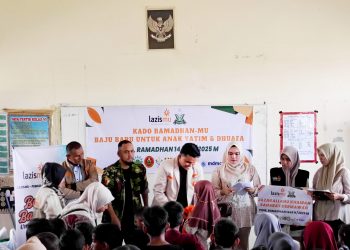 Pemuda Muhammadiyah dan Lazismu Pidie Berbagi Kebahagiaan,101 Anak Yatim dan Kaum Dhuafa Dibelikan Baju Baru