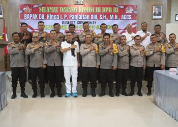 Dorong Peningkatan Kamtibmas Anggota DPR RI Komisi III Kunjungi Polres Simalungun 
