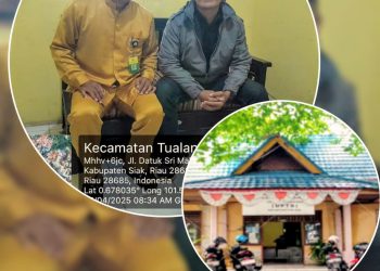 Ketua DPC LSM Penjara Siak Silahturahmi ke UPTD Dukcapil Tualang Bahas Pelayanan Kependudukan,Begini Kendalanya