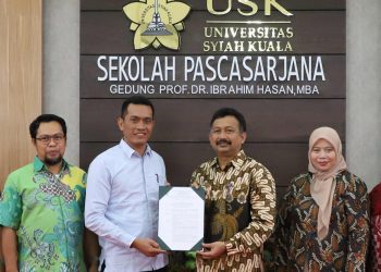 Mayor Daud Kembali Dilantik Jadi Ketua Alumni S2 Kebencanaan Unsyiah Periode 2025-2028