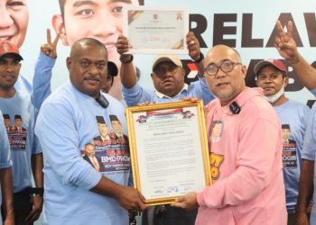 Politik Papua ketat Jelang PSU,Sejumlah Tokoh dan Politisi Senior Golkar Konsolidasi Pemenangan Matius D Fakhiri-Aryoko Rumaropen