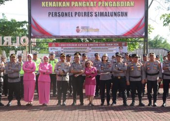 Polres Simalungun Kini Memiliki 2 Pangkat AKBP Setelah Salah Satu Personil Naik Pangkat Luar Biasa