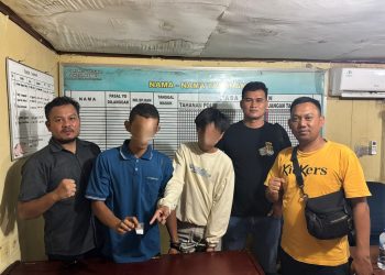 Polres Siak Melalui Polsek Kandis Tangkap Dua Pengedar Narkoba,Sita Sabu Seberat 3,72 Gram