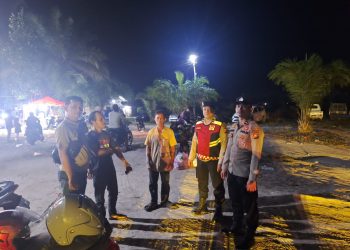 Tim RAGA Polres Siak Laksanakan Patroli Gabungan Cegah Gangguan Kamtibmas Laka Lantas dan Premanisme