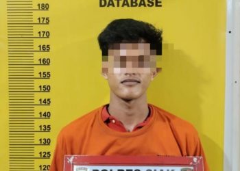 Polres Siak Tangkap Pelajar Diduga Bandar Shabu di Mempura, Padanya Ditemukan 59,03 Gram Shabu,Dua Masih Diburu 