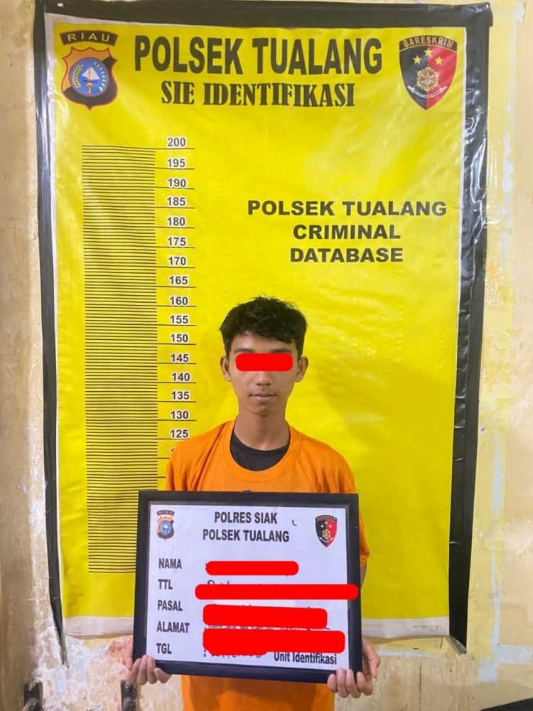 Foto: Pelaku Pengeroyokan di Kecamatan Tualang