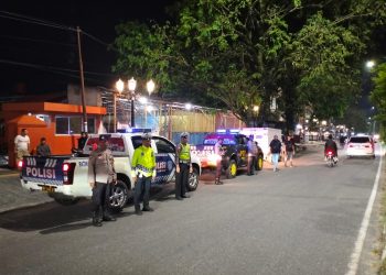 Cegah Tindak Kriminal dan Balap Liar, Polsek Tualang Tingkatkan Patroli Sampai Tengah Malam di Titik Rawan Tindak Pidana