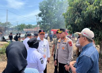 Kapolres Siak Siagakan Personel, Himbau Warga Tidak Anarkis Pasca Aksi Massa di PT SSL Tumang