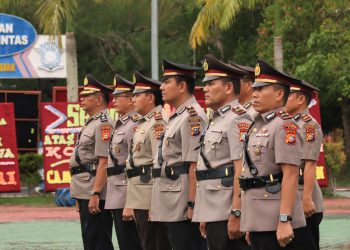 Kapolres Siak Pimpin Sertijab Lima Pejabat Strategis, Tegaskan Komitmen Pelayanan dan Pengamanan