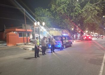 Polsek Tualang Gelar Patroli Malam, Situasi Kamtibmas di Perawang Aman dan Kondusif
