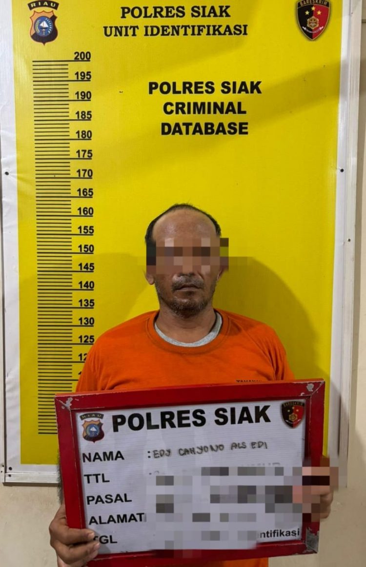 Foto: Bandar Shabu Dibekuk di Tualang. (Dok.SGN)
