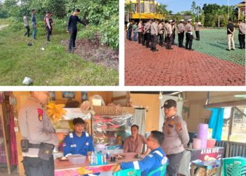 Patroli C3 Polres Siak Gencar di Hari Libur, Amankan Objek Vital, Keramaian, dan Cegah Karhutla