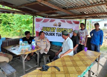 Polsek Tualang Gelar “Jum’at Curhat”, Dekatkan  Diri Dengan Masyarakat dan  Serap  Aspirasi Warga