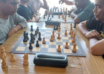 Turnamen Catur  Bertitel Piala Kadus Silang di Gampong Rukoh Banda Aceh di Ikuti Puluhan Peserta