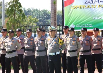 Apel Gelar Pasukan Operasi Patuh Lancang Kuning 2025 di Polres Siak: Komitmen Tegakkan Tertib Berlalu Lintas dengan Humanis