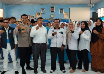 LAN Kabupaten Siak, Adakan P4GN di SMPN 1 Tualang Bersama Polsek Tualang