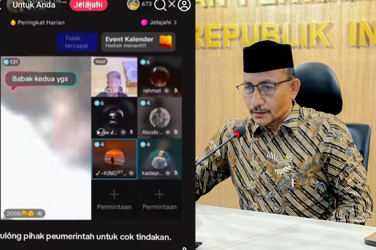 Anggota DPD RI asal Aceh Haji Uma (kanan), soroti live di tik tok mengandung pornografi.