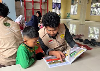 Mahasiswa USK Gerakkan Kembali Budaya Literasi di Kampung Godang Kabupaten Bener Meriah