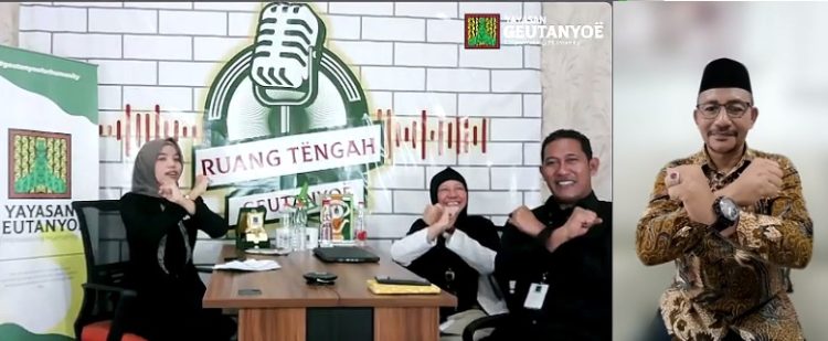 Yayasan Geutanyoe bersama anggota DPR RI Haji Uma ,menyelenggarakan webinar interaktif pada Rabu, 30 Juli 2025, didukung oleh Global Initiative Resilience Fund dan bekerjasama dengan BP3MI Aceh.