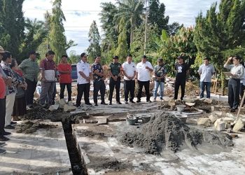 Diwartakan Pembangunan Kantor Pangulu Tanjung Maraja Mark Up: Kades Marasi Manik Ungkap Kebenaran