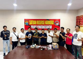 Tak Main-Main! Satresnarkoba Polres Pematangsiantar Bekuk 2 Pengedar Sabu di Gang Cumi-Cumi Saat Gerebek Sarang Narkoba di 3 Titik