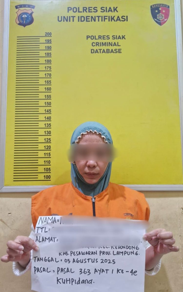 Foto: Pelaku Pencurian di Toko MAS