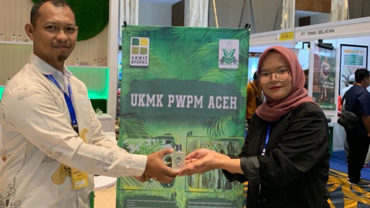 Pimpinan Wilayah Pemuda Muhammadiyah (PWPM) Aceh ambil bagian ikut serta dalam kegiatan expo sawit nasional yang digelar di Provinsi Riau, Jum’at (8/8/2025.