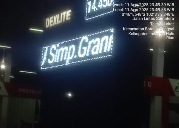 SPBU Simpang Granit di Kabupaten INHU Diduga Abaikan Larangan Pertamina dan Pungli 10.000 /Jerigen