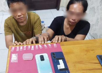 Satresnarkoba Polres Siak Ringkus Dua Wanita Pengedar Shabu dan Ekstasi di Perawang Barat