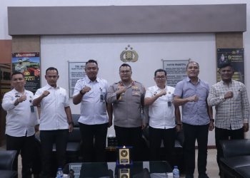Perkuat Sinergitas, Kalapas Sibolga Tri Purnomo, A.Md.IP., S.H., M.H.,Jalin Silaturahmi dengan Polres Sibolga