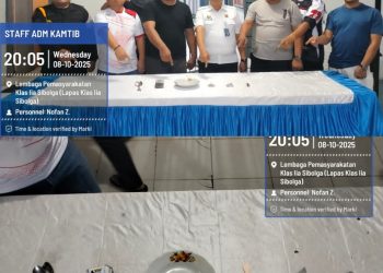 KPLP Pimpin Langsung Razia Rutin di Lapas Sibolga Bukti Nyata Komitmen Ciptakan Lapas Bersih dan Aman