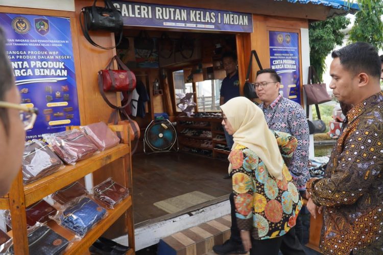 Produk UMKM Warga Binaan Rutan Kelas I Medan Tembus Pasar, Bukti Nyata Pembinaan yang Produktif dan Humanis