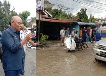 Ditengah Jeritan Rakyat Rony Situmorang Bawa Kabar Gembira Beri Solusi Perbaikan Jalan Provinsi Jurusan Tanah Jawa-Mandoge