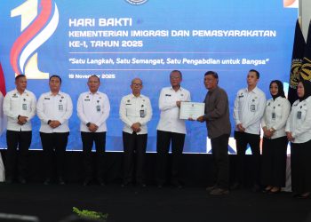 Rutan Kelas I Medan Turut Sukseskan Peringatan Hari Bakti Ke-1 Kementerian Imigrasi dan Pemasyarakatan