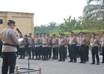 Puluhan Personel Naik Pangkat, Kapolres Labusel Tekankan Dedikasi dan Loyalitas Pengabdian