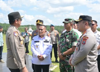 Pastikan Kesiapan Lokasi, Tim Mabes Polri Tinjau Lahan Pembangunan Asrama Polres Labusel