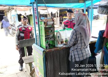 Sat Samapta Polres Labusel Intensifkan Patroli Rutin, Pelaku UMKM Merasa Lebih Aman