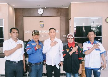 LSM PENJARA PN dan LSM TKN Geruduk Mapoldasu Minta Judi Tembak Ikan dan Togel Mereka Aseng Kayu Ditindak