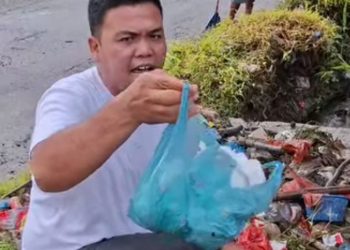 Pangulu Tanjung Pasir Safrizal Butar Butar Geram Parit Sumbat, Himbau Masyarakat dan Potensi Beri Sanksi 