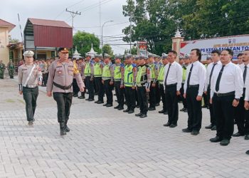 Polres Labuhanbatu Apel Gelar Pasukan Ops Keselamatan Toba 2026, Wujudkan Pelayanan Prima Jelang Ops Ketupat