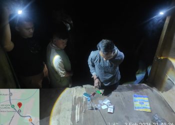 Atas Laporan Warga, Polsek Na IX-X Ungkap Kasus Penyalahgunaan Narkotika Jenis Sabu di Aek Kota Batu