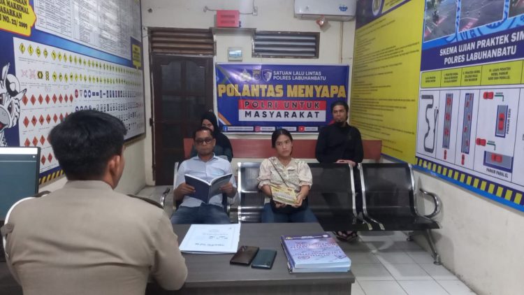 Terpantau Pelayanan SIM Polres Labuhanbatu Wujud Institusi Polri untuk Masyarakat 