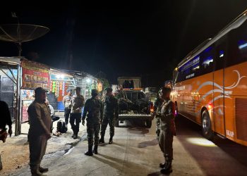 Polres Labuhanbatu Gelar Patroli Gabungan Tiga Pilar, Ciptakan Kamtibmas Kondusif di Malam Akhir Pekan