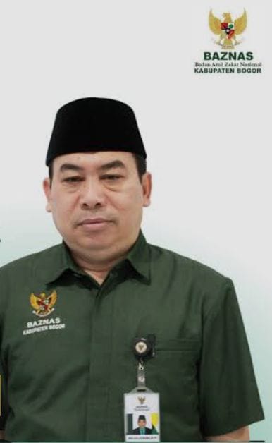 Foto.drs .KH Lesmana ,Mpd.ketua BAZNAS Kabupaten Bogor