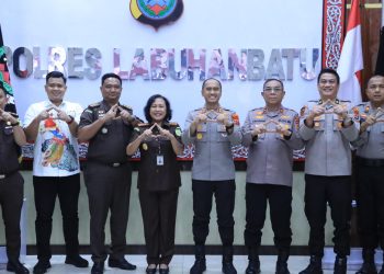 Kajari Labuhanbatu Silaturahmi ke Polres Labuhanbatu Perkuat Sinergi Penegakan Hukum