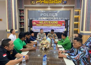 Kapolres Labusel Terima Silaturahmi MUI, Ormas dan OKP, Ajak Bersinergi Jaga Kondusifitas Jelang Ramadhan