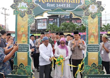 Kapolres Labuhanbatu Hadiri Peresmian Ramadhan Fest 1447 H di Masjid Agung Rantauprapat