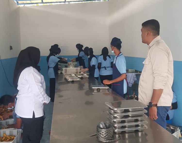 Salah satu Dapur MBG Satuan Pelayanan Gizi Gratis di Aceh Tamiang saat disambangi pengurus DPD Tani Merdeka Indonesia Aceh Tamiang.
